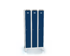 Cloakroom locker reduced height ALSIN with feet 1620 x 750 x 500